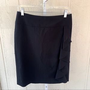 White House Black Market Black MidiSkirt | 4
